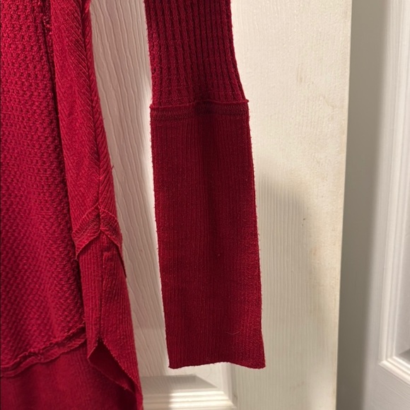 We The Free Red Long Sleeve Top - Picture 5 of 10